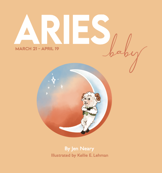Aries zodiac baby book - Gunner & Gabby 