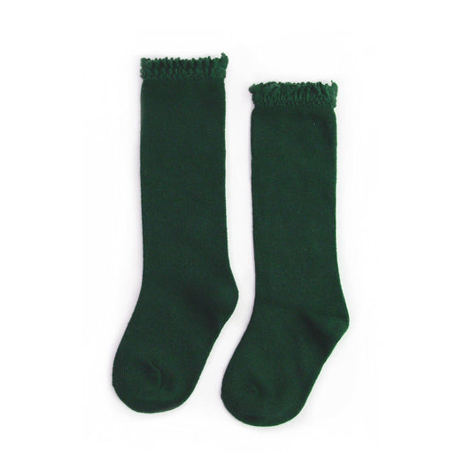 Forest Lace Top Knee High Socks - Gunner & Gabby 