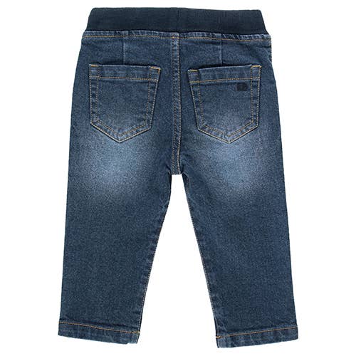 Medium Wash Pull-on Jeans