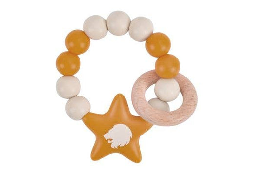 Silicone Teether With Zodiac Sign "leo" - Gunner & Gabby 