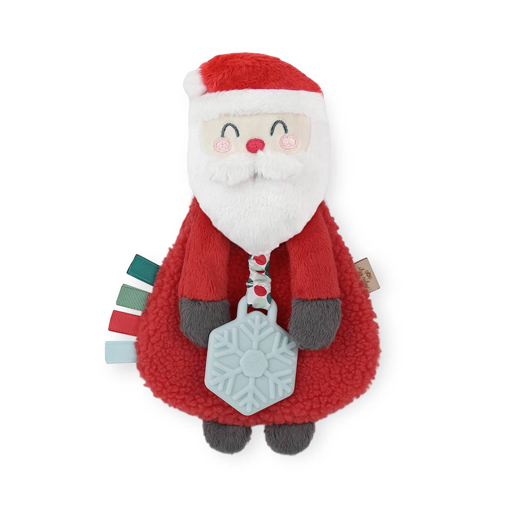 Santa  Itzy Lovey™ Plush + Teether Toy
